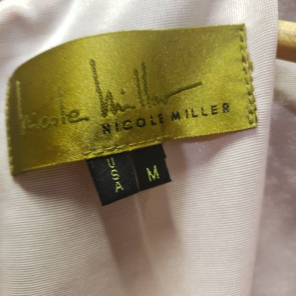 Nicole Miller black lace dress women size medium.  Excellent condition! - Picture 7 of 7